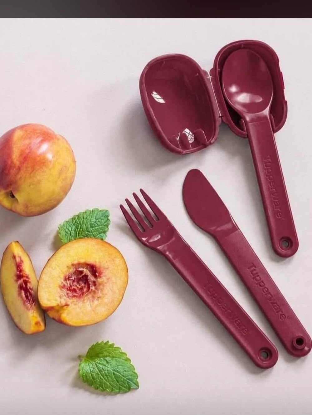 Tupperware  On The Go Cutlery New